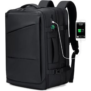 Fenruien Travel Carry-on Backpack 41L قابلة للتوسيع 17.3 بوصة محمول على ظهره معتمدة