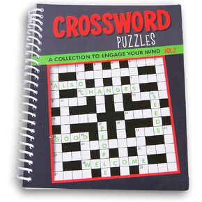 Spiral Bound Miniature Puzzle Book for Car, Office, or Quiet Play - 80 Pg (WordSearch Vol. 3) in Saudi Arabia