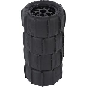RC Beach Tires , RC Desert Wheels Shock Absorption Hard Wearing Rubber Plastic Good Grip for 1/14 1/16 1/18