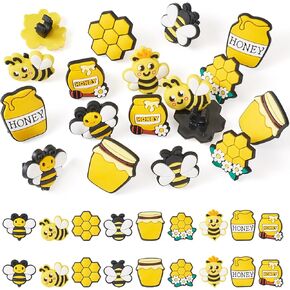Pandahall 24pcs موضوع الموسيقى لطيف قلم رصاص أعلى ديكور ديكور القالب أعلى القبعات سحر مقاطع قلم رصاص الملاحظة الموسيقية Kawaii Pen Charms مقطع على قلم رصاص للعودة إلى مستلزمات طلاب المدرسة