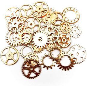 Mahavimoksa 200 Grams Steampunk Gear Wheel Charms Cog Consors Pendants Finding Diy Craft