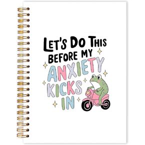 Qabliqo Long Live Boyhood Inspirational Spiral Notebooks, Back to School Supplies, Blue and Red Journals for Writing, Vintage Notebook for Note Taking, 5.5x8.3 Inch in Saudi Arabia