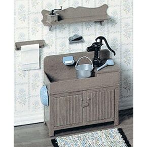 Dollhouse Miniature Chrysnbon Kitchen Sink Kit
