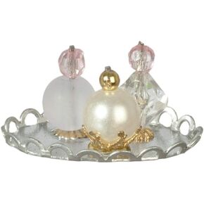 Dolls House Perfumes on Tresony Ladies Bathroom Droom Dressing Table Accessory