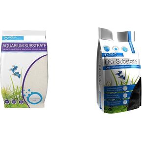 Aqua Natural Sugar White Sand 10lb Substrate for aquascaping, Aquariums, vivariums and terrariums