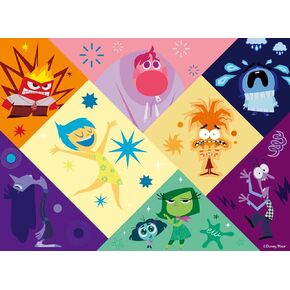 Ravensburger Disney Inside Out 2-500 قطعة Jigsaw Puzzle | قطع الألغاز الفريدة | تصميم مشرق وجذاب | أمازون الحصري
