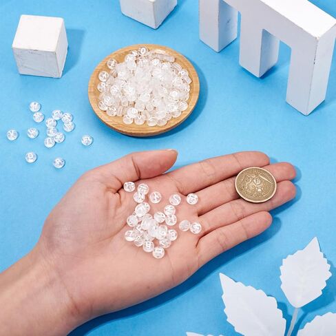 370pcs شفافة أكريليك أبجدية أحرف 7 ملم مسطحة الدائرية العملة المعدنية A-Z النمط السحر الفاصل السحر لسباق قلادة DIY صنع المجوهرات ، وردي in Saudi Arabia