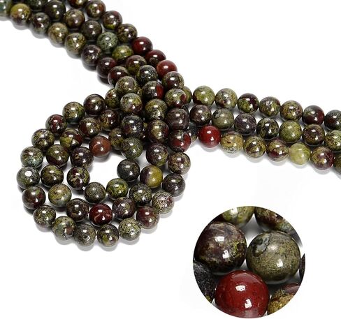 65Pcs 6mm Red Agate Natural Round Loose Real Stone Beads Gemstone Genuine for DIY Hand Made Craft Jewelry Bracelet Earring Necklace String Making Energy Healing Power in Saudi Arabia