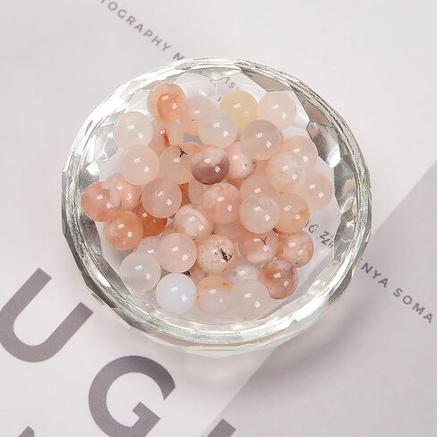 65Pcs 6mm Red Agate Natural Round Loose Real Stone Beads Gemstone Genuine for DIY Hand Made Craft Jewelry Bracelet Earring Necklace String Making Energy Healing Power in Saudi Arabia