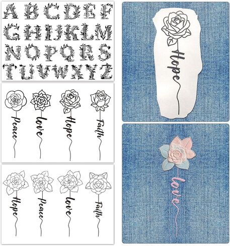 Rngmsi Water Soluble Embroidery Patterns - 3 Sheets Fantastic Dragon Stick and Stitch Embroidery Paper Designs, Mystic Wreath Theme Wash Away Transfer Paper Stabilizers for Hand Sewing Lovers in Saudi Arabia