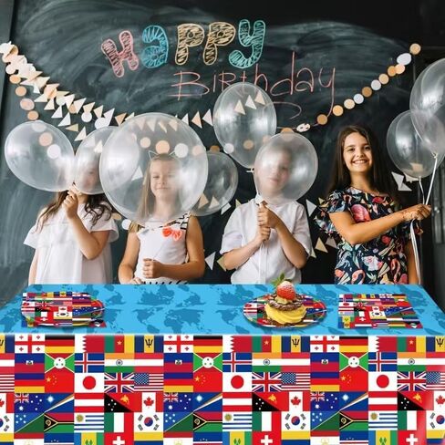 81 PCS Building Block Birthday Party Supplies Colorful Building Block Themed Tableware Set Blocks Themed Disposable Plates Napkins Tablecloth for Boys Kid’s Birthday in Saudi Arabia