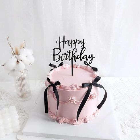 12 PCS Pearl Bow Cake Toppers Bowknot Birthday Decorations Pearl Bows Cupcake Toppers Bowknot Cake Decorations for Bow Themed Wedding Bridal Shower Birthday Baby Shower Party Supplies White in Saudi Arabia