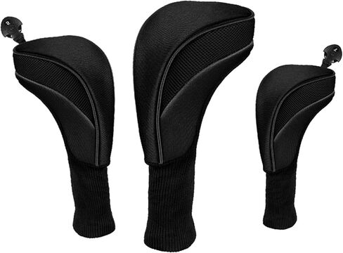 أغطية نادي الجولف غطاء رأس سائق الجولف 3 قطع مجموعة أغطية رأس الجولف مع رقم قابل للتبديل العلامات 3 4 5 6 7 X إكسسوارات الجولف للرجال والنساء in Kuwait