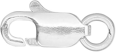 Sterling Silver Lobster Replacement Clasp for Jewelry Making Necklace, Bracelets (Medium (12mm x 5mm)) in Kuwait