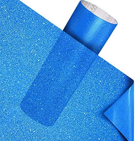 VViViD DECO65 Colorful Crystal Tint Transparent Frosted Crafting Adhesive Vinyl Film 12 Inch by 48 Inch Roll w/ 12 Inch by 24 Inch Sheet of High-Tack Transfer Paper (Black) in Kuwait