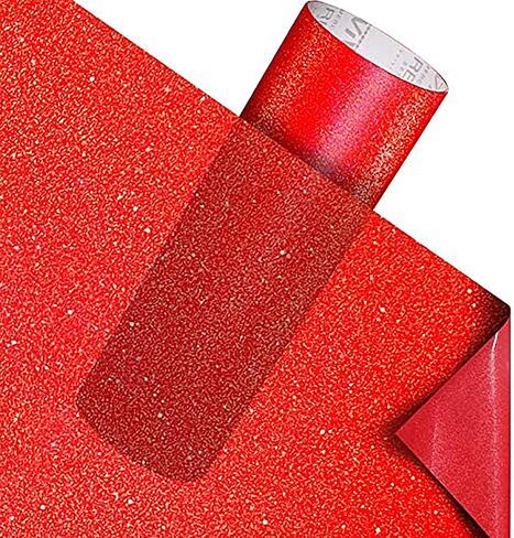 VViViD DECO65 Colorful Crystal Tint Transparent Frosted Crafting Adhesive Vinyl Film 12 Inch by 48 Inch Roll w/ 12 Inch by 24 Inch Sheet of High-Tack Transfer Paper (Black) in Kuwait