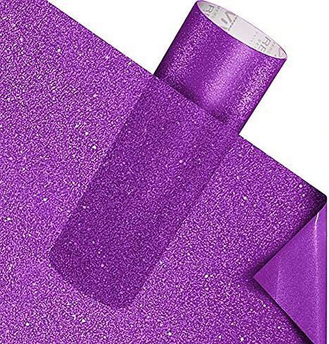 VViViD DECO65 Colorful Crystal Tint Transparent Frosted Crafting Adhesive Vinyl Film 12 Inch by 48 Inch Roll w/ 12 Inch by 24 Inch Sheet of High-Tack Transfer Paper (Black) in Kuwait