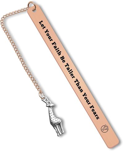 Giraffe Lovers Gifts Animal Lovers Gifts Bookmark for Giraffe Lovers Inspirational Gifts for Women Men Reading Lovers Gifts Giraffe Encouragement Graduation Gifts Christmas Birthday Gifts in Saudi Arabia