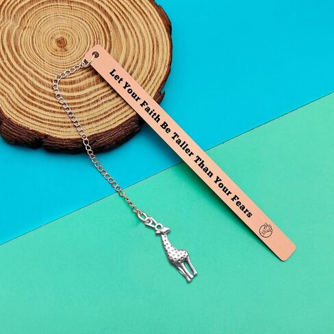 Giraffe Lovers Gifts Animal Lovers Gifts Bookmark for Giraffe Lovers Inspirational Gifts for Women Men Reading Lovers Gifts Giraffe Encouragement Graduation Gifts Christmas Birthday Gifts in Saudi Arabia
