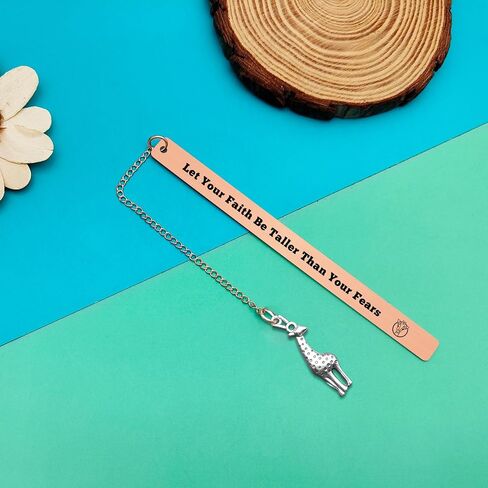 Giraffe Lovers Gifts Animal Lovers Gifts Bookmark for Giraffe Lovers Inspirational Gifts for Women Men Reading Lovers Gifts Giraffe Encouragement Graduation Gifts Christmas Birthday Gifts in Saudi Arabia