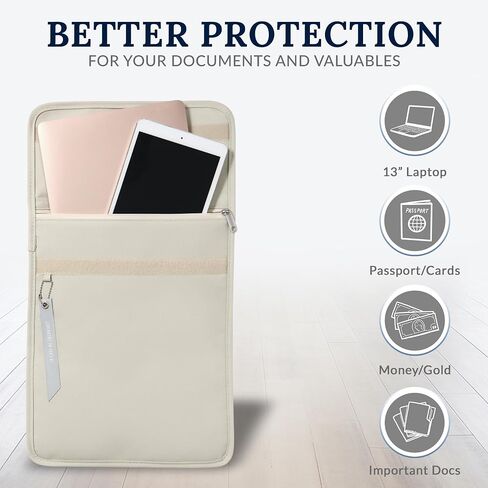 The PaperSavor™ Medium Fireproof Bag - Waterproof & Flame Retardant Bag for Documents in Saudi Arabia