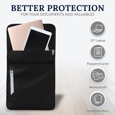The PaperSavor™ Medium Fireproof Bag - Waterproof & Flame Retardant Bag for Documents in Saudi Arabia