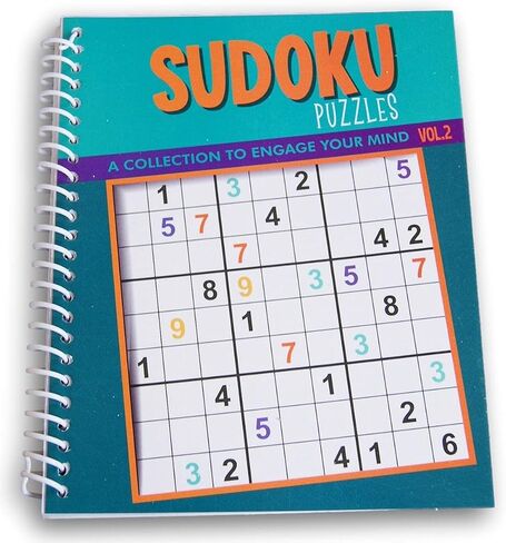 Spiral Bound Miniature Puzzle Book for Car, Office, or Quiet Play - 80 Pg (WordSearch Vol. 3) in Saudi Arabia