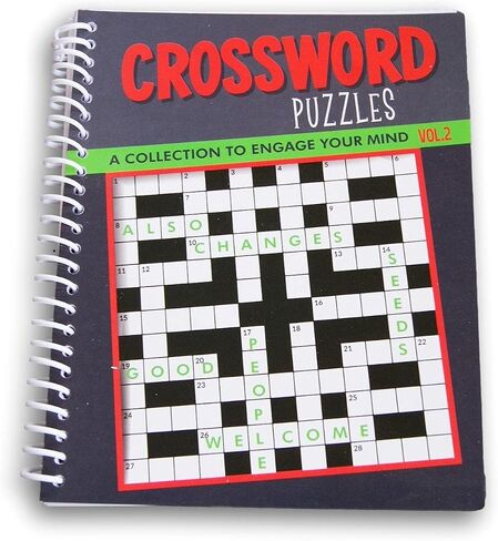 Spiral Bound Miniature Puzzle Book for Car, Office, or Quiet Play - 80 Pg (WordSearch Vol. 3) in Saudi Arabia