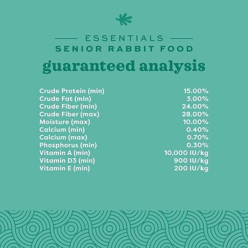 Oxbow Essentials Adult Rabbit Food - All Natural Adult Rabbit Pellets - Veterinarian Recommended- No Artificial Ingredients- All Natural Vitamins & Minerals- Made in the USA- 5 lb. in Kuwait