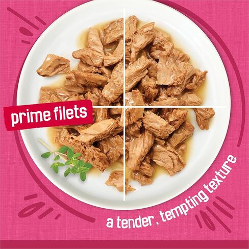 Purina Friskies Gravy Wet Cat Food Variety Pack, Surfin’ and Turfin’ Prime Filets Favorites - (Pack of 40) 5.5 oz. Cans in Kuwait