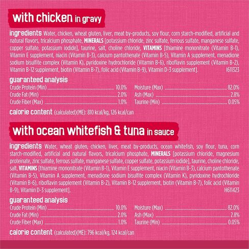 Purina Friskies Gravy Wet Cat Food Variety Pack, Surfin’ and Turfin’ Prime Filets Favorites - (Pack of 40) 5.5 oz. Cans in Kuwait
