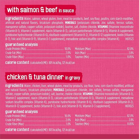 Purina Friskies Gravy Wet Cat Food Variety Pack, Surfin’ and Turfin’ Prime Filets Favorites - (Pack of 40) 5.5 oz. Cans in Kuwait