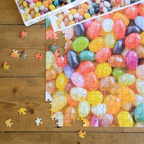 All Jigsaw Puzzles 1000 Pieces Candy Beans - Impuzzibles, UK Made Hard Jigsaw Puzzle for Adults, Gift Choice, 66 X 50cm, Portable in Saudi Arabia
