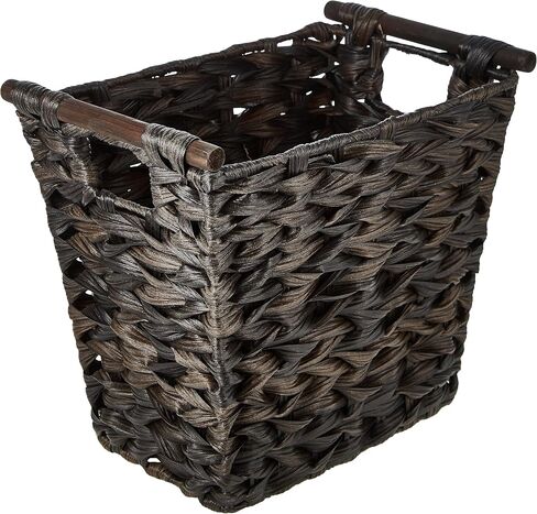 Whitmor Split Rattique Driftwood Brown Easting Basket in Kuwait