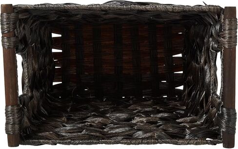 Whitmor Split Rattique Driftwood Brown Easting Basket in Kuwait