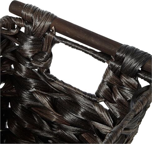 Whitmor Split Rattique Driftwood Brown Easting Basket in Kuwait