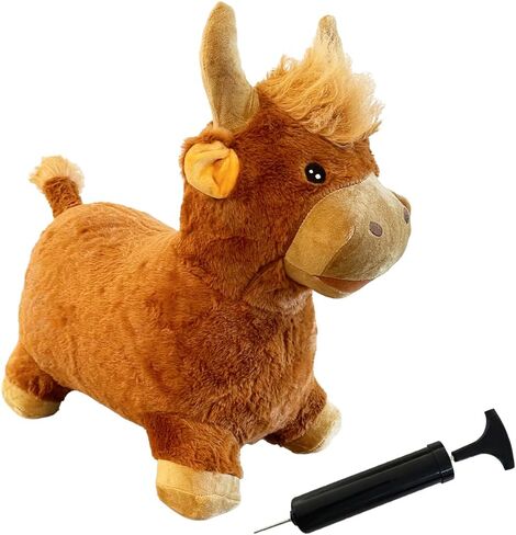 لعبة القرش الأزرق النطاطة والركوب القابلة للنفخ للأطفال الصغار مع مضخة in Kuwait