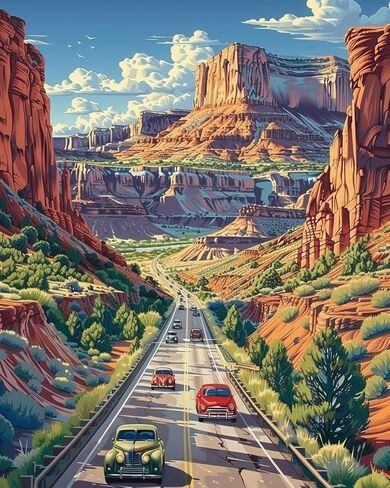 shinefly Paint by Numbers Kit Acrylic Easy Paint by Numbers for Adults Beginner Gift Home Wall Decor 16" W x 20" L, Religious in Saudi Arabia