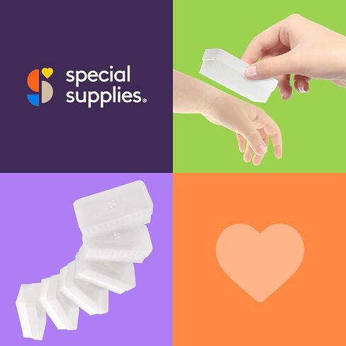 Special Supplies Sensory Brush Therapressure Therapy Brush for Occupational and Sensory Brushing, 3 Pack, Stimulating and Calming Tools for Kids and Adults, Soft Flexible Bristles, Latex Free in Kuwait