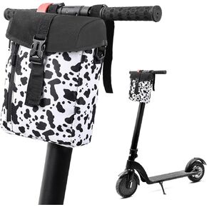 حقيبة سكوتر كهربائية محمولة ، كيس تخزين كبير من الدراجات البخارية الناعمة مع أحزمة الكتف ، جيوب وشرائط عاكسة ، حقيبة مقود أمامي للدراجة الكهربائية المقاومة للماء ، أسود ، أسود in Kuwait