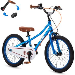 Royalbaby Kids Bike ، Terra Ez Balance to Pedal Debale Bicycle ، 14 16 18 18 inch Easy Learn Balancing to Kiping Boys Girls Ages 3-9 Years Beginners