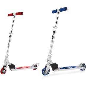 Razor A2 Kick Scooter for Kids - Wheelie Bar و A Kick Scooter for Kids - إطار خفيف الوزن وقابل للطي وألومنيوم ومقود قابل للتعديل