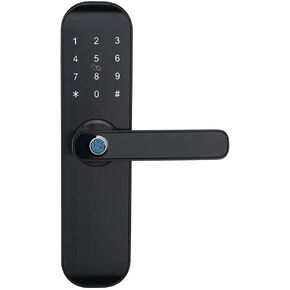 HAIFUAN M20 Bluetooth Digital Lock,Unlock with Fingerprints, Cards, Codes, App (Compatible with Alexa) (for Left Hand Doors Only) in Saudi Arabia