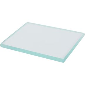 Slicker Leathercraft Glass Slicker ، 130 × 100 × 8 مم ، أداة حرق جلدية زجاجية