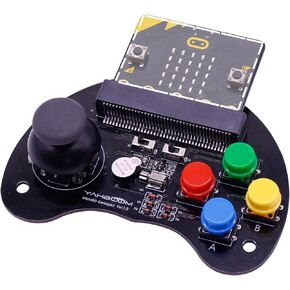 Yahboom Micro Bit Robotic Control Confere Game Education Education Graphic متوافق مع Micro: Bit V2 V1.5 للأطفال (التعامل مع BBC V2)
