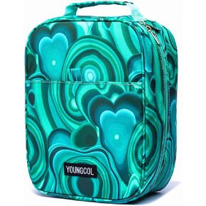 YoungCol 250 Case Case 170 Gel Pen Case عالية السعة ذات السعة العالية حامل أقلام الرصاص الملونة التخزين لعلامات الأقلام المائية (الرخام الأخضر)
