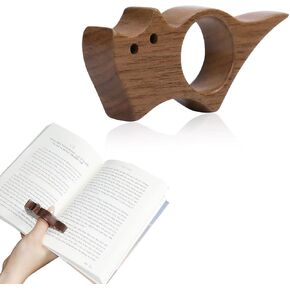 Cat-Shaped Bookmarks and Book Page Holder for Reading - Ideal Book Holder Thumb and Accessories for Book Lovers - Durable Thumb Page Holder and Page Holders for Books
