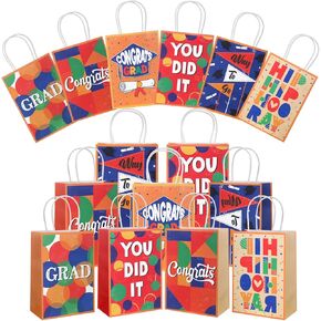 Motipuns 30 PCS 2025 حقيبة هدايا التخرج مع مقابض GRADIE GOODIE BAGS BULK TRAVERE PARTE PARTION