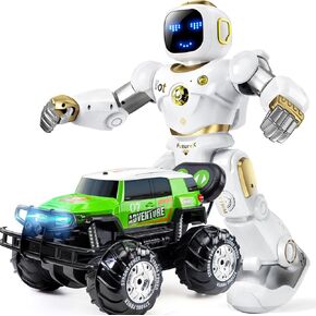 Ruko 1088 Smart Gold Robot و 1601AMP2 RC Truck