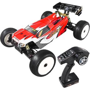 Serpent 1/8 Off-Road Truggy-e RTR ، سرعة عالية ، حياة طويلة ، طقم كهربائي عالي الأداء ، يتم استبعاد البطارية والشاحن ، البرتقالي (الأحمر)